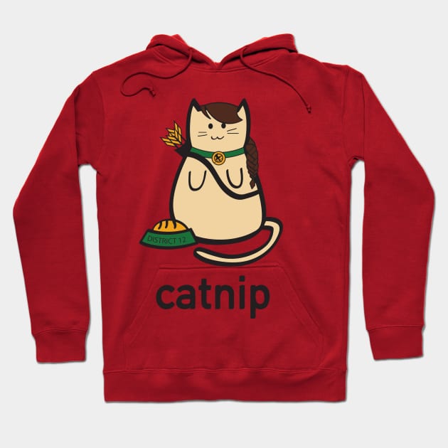 Catnip Hoodie by RachaelMakesShirts